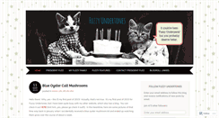 Desktop Screenshot of fuzzyundertones.com